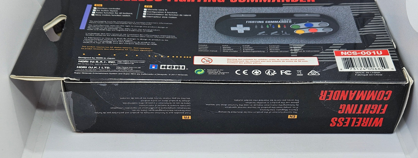 SNES Wireless Fighting Commander (Sealed)