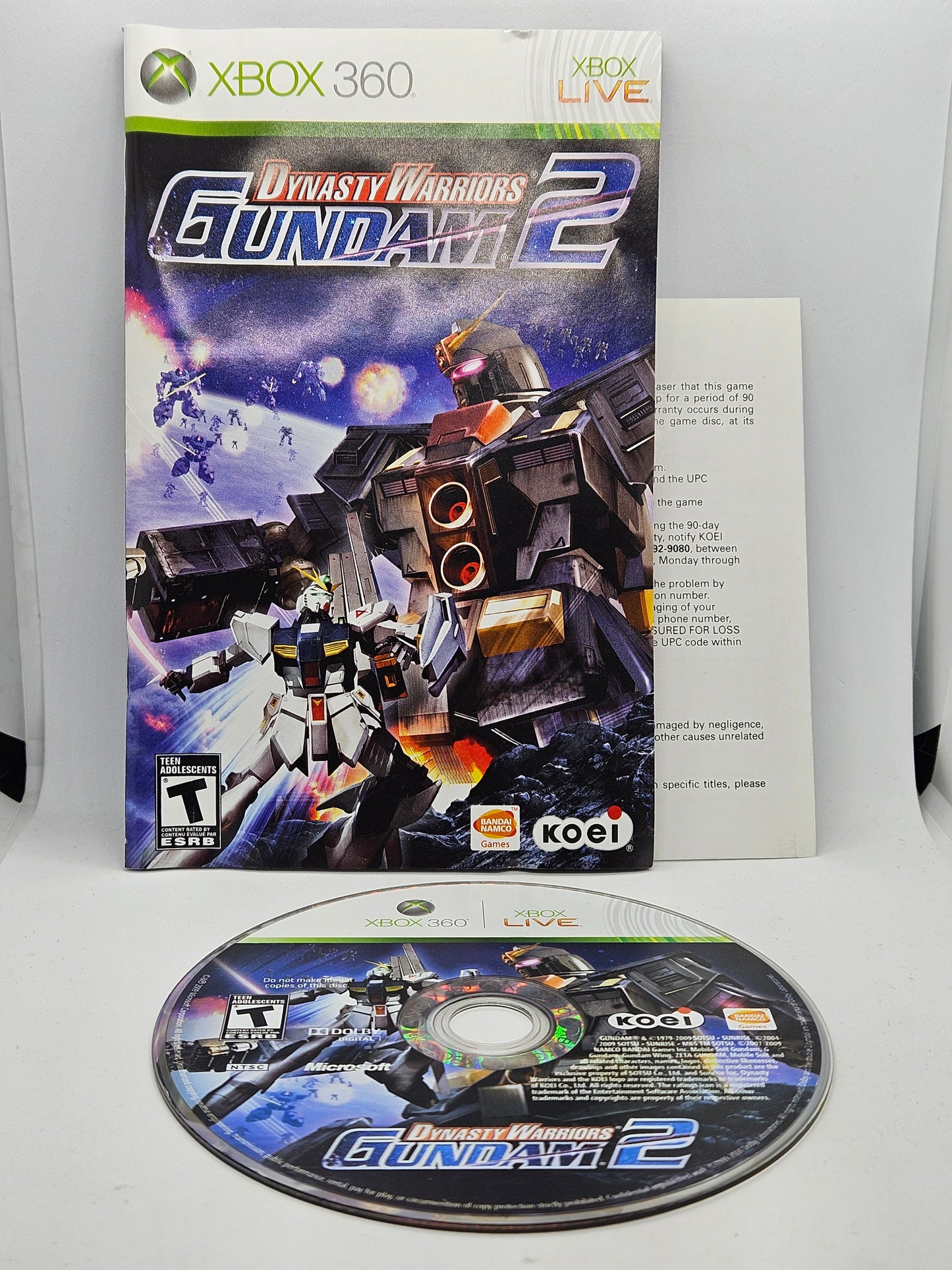 Dynasty Warriors: Gundam 2  (Complete)