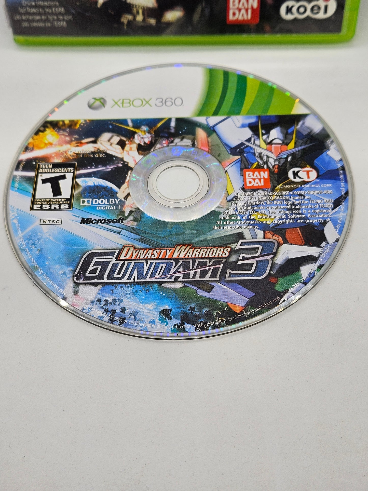 Dynasty Warriors: Gundam 3  (No Manual)