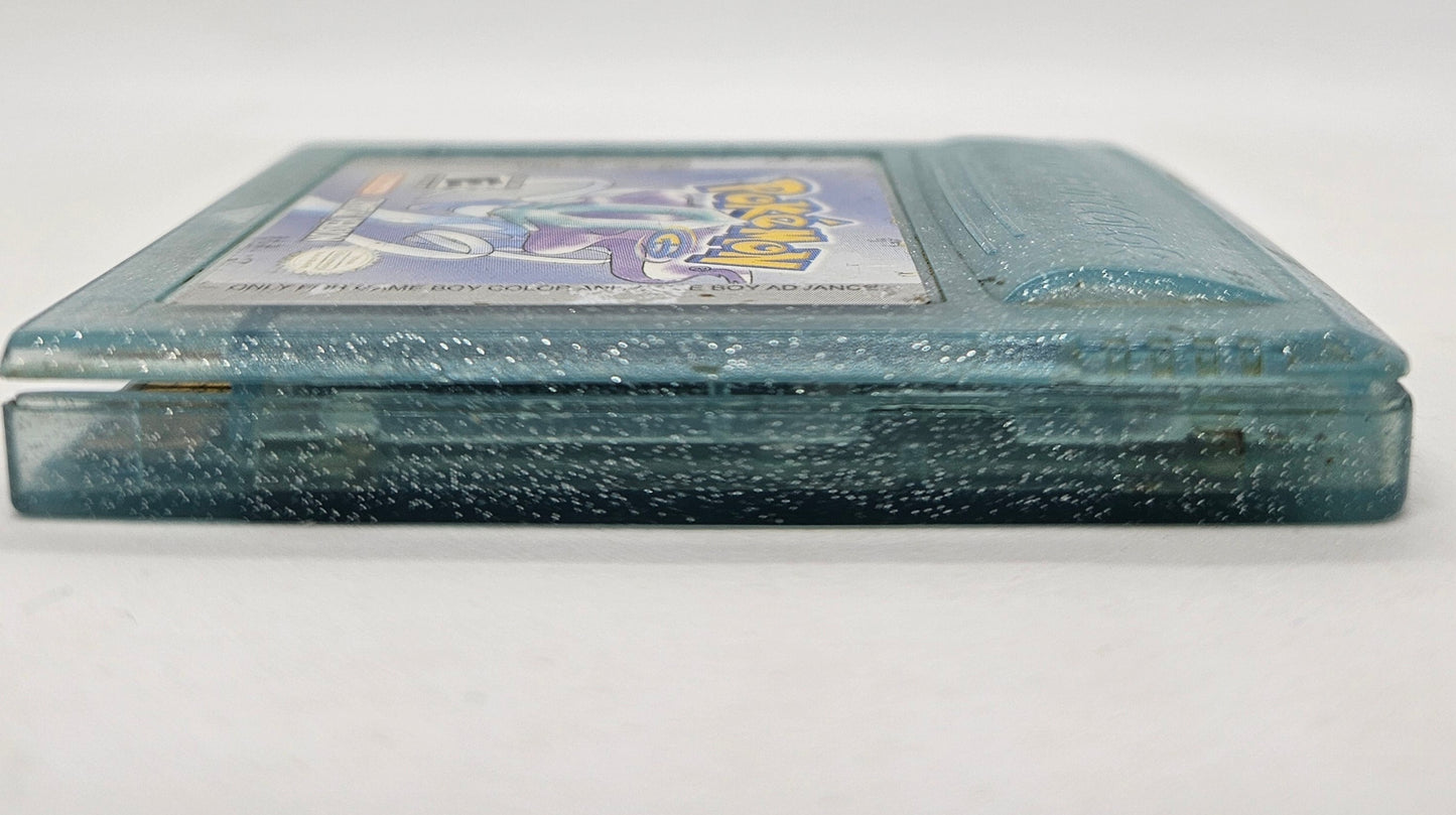 Pokémon Crystal (Loose) - Cartridge is cracked but still holds together