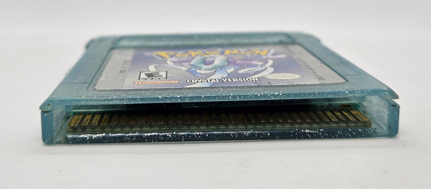 Pokémon Crystal (Loose) - Cartridge is cracked but still holds together