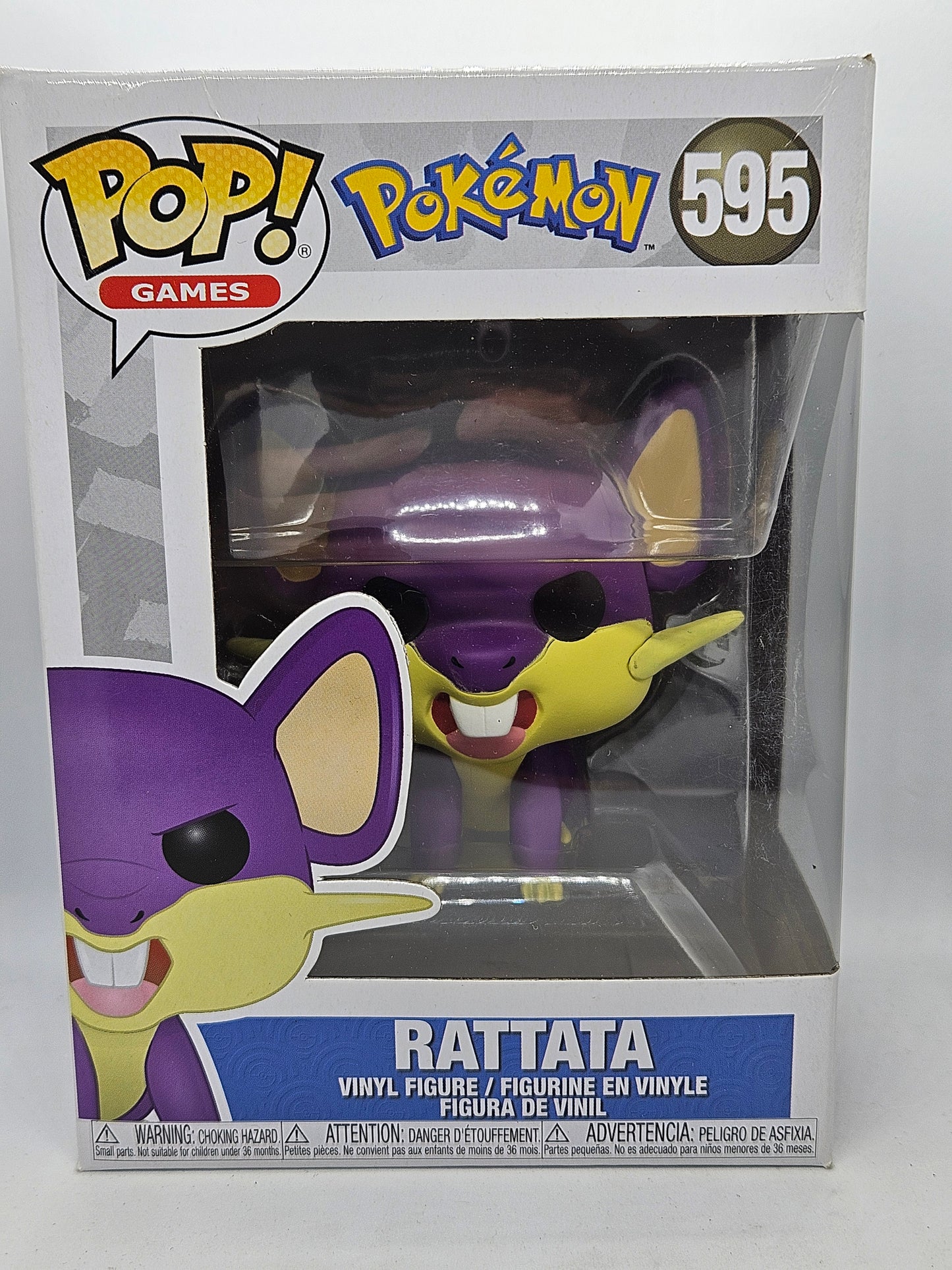 Funko Pokémon 595 Rattata (Damaged Box)