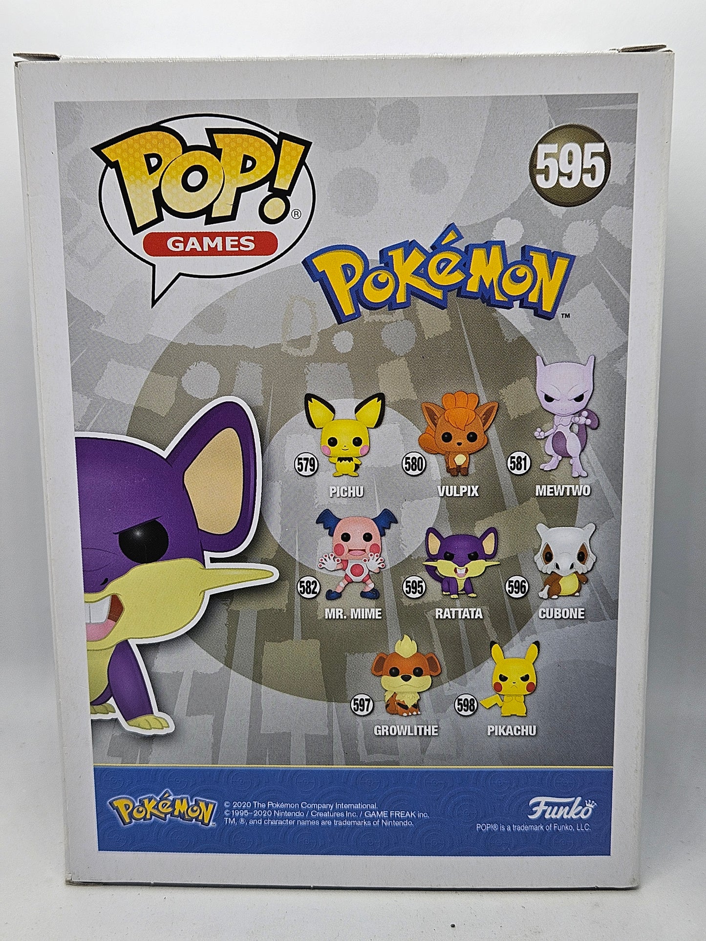 Funko Pokémon 595 Rattata (Damaged Box)