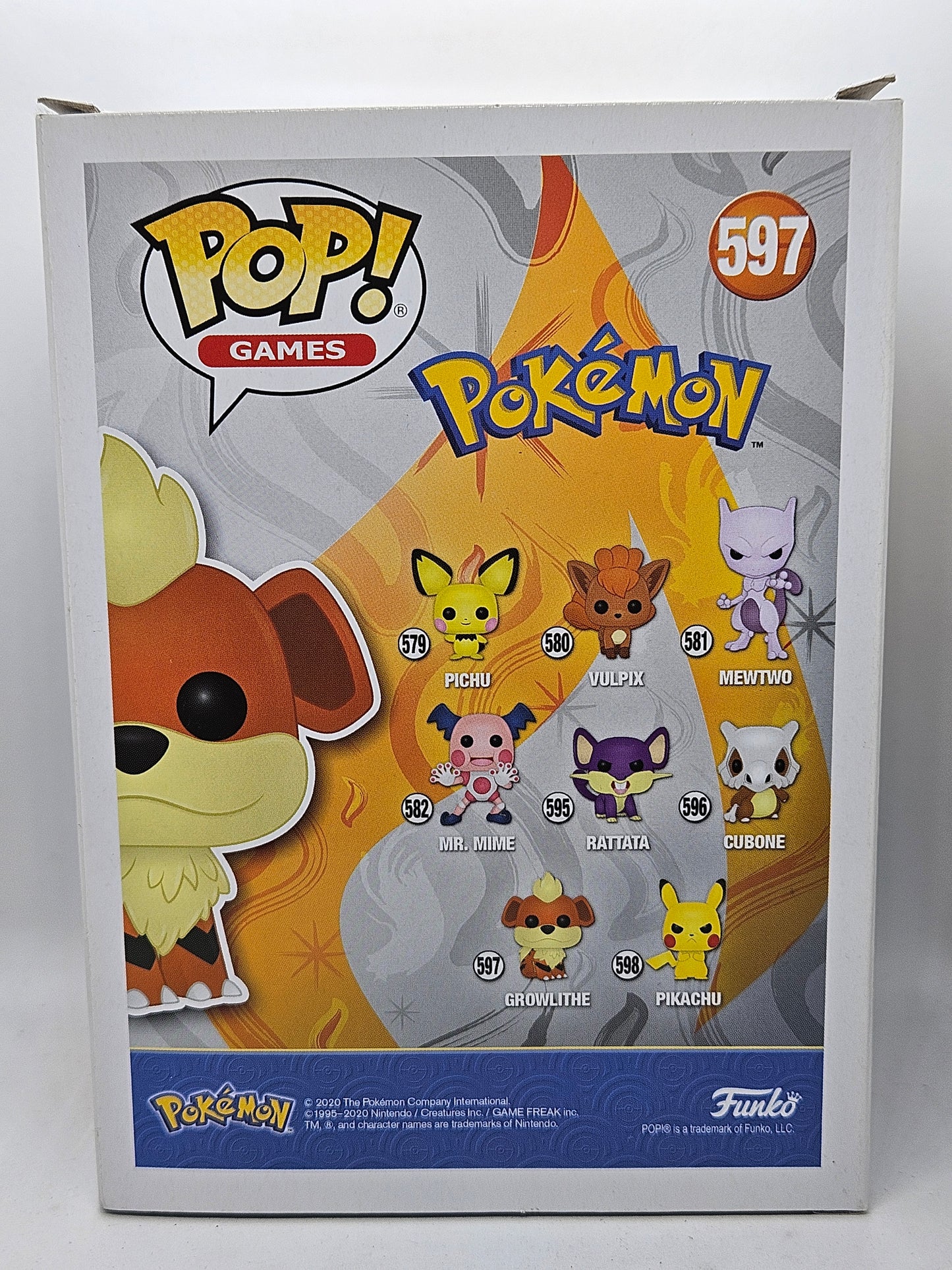 Funko Pokémon 597 Growlithe (Box Damaged)