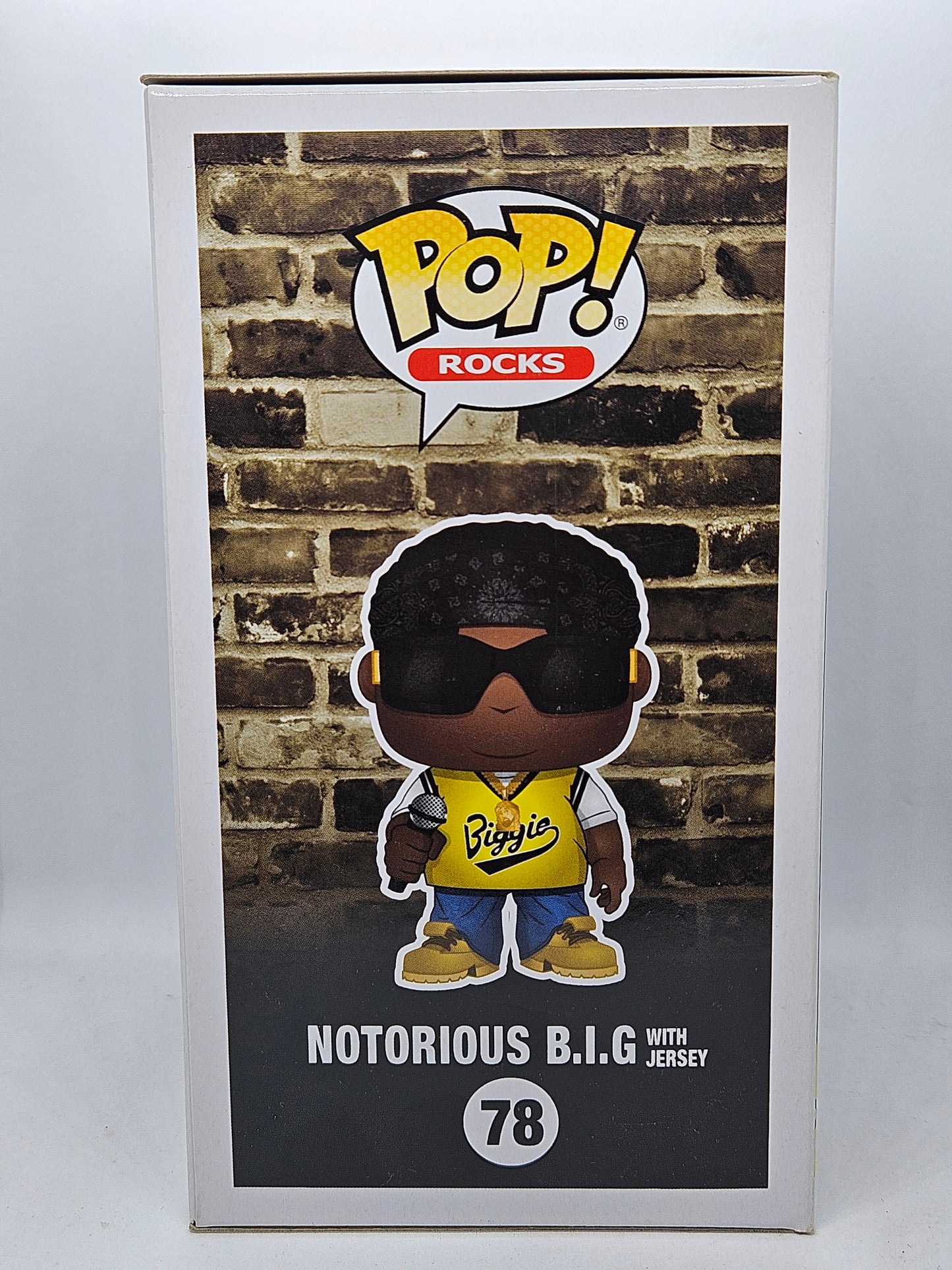 Funko Rocks 78 Notorious B.I.G With Jersey