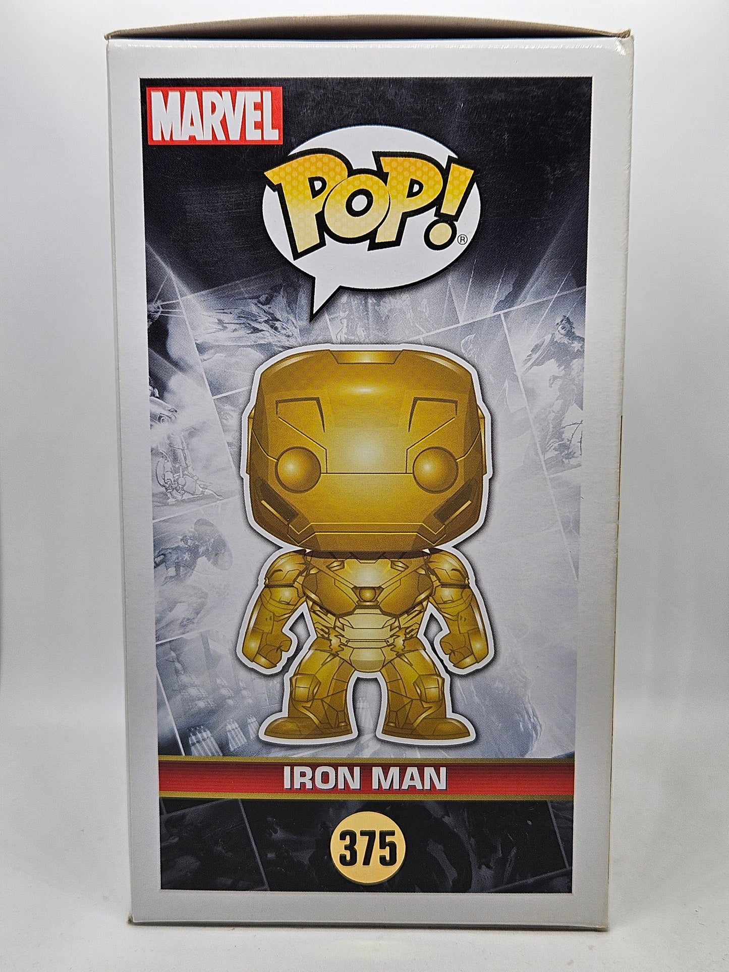 Funko Marvel 375 Iron Man (Marvel Studios The First Ten Years) ((Damaged Box))