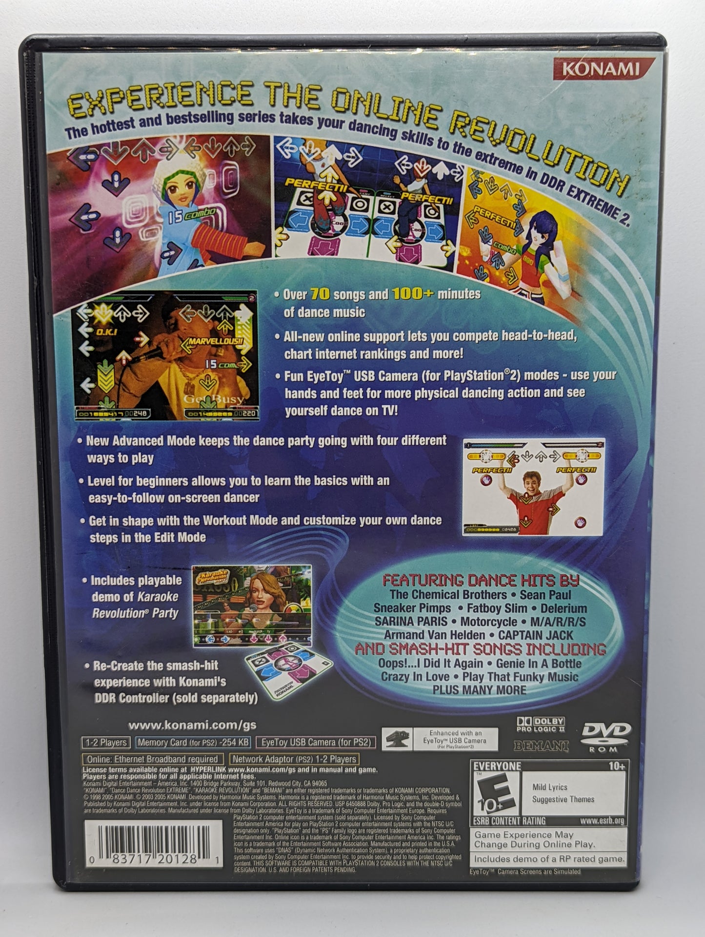 Dance Dance Revolution Extreme 2 (Needs EyeToy)