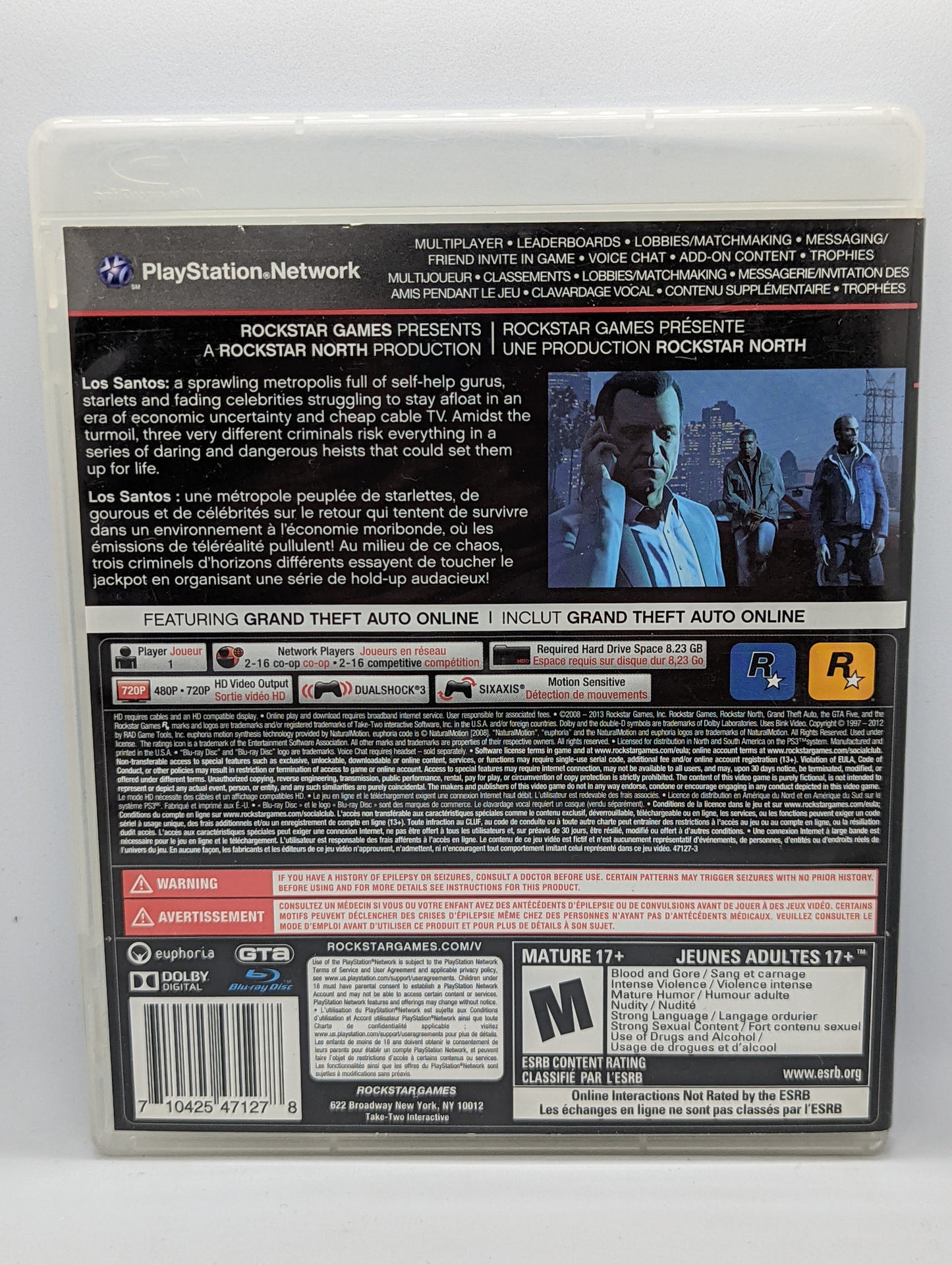 Grand Theft Auto V (No Manual)