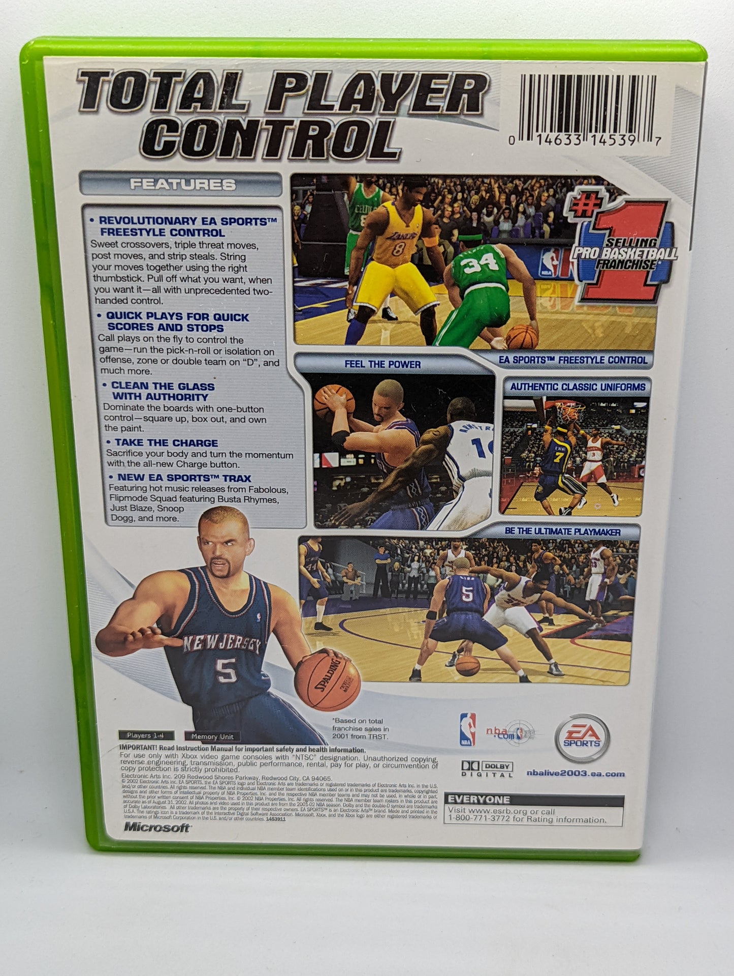 NBA Live 2003 (No Manual)