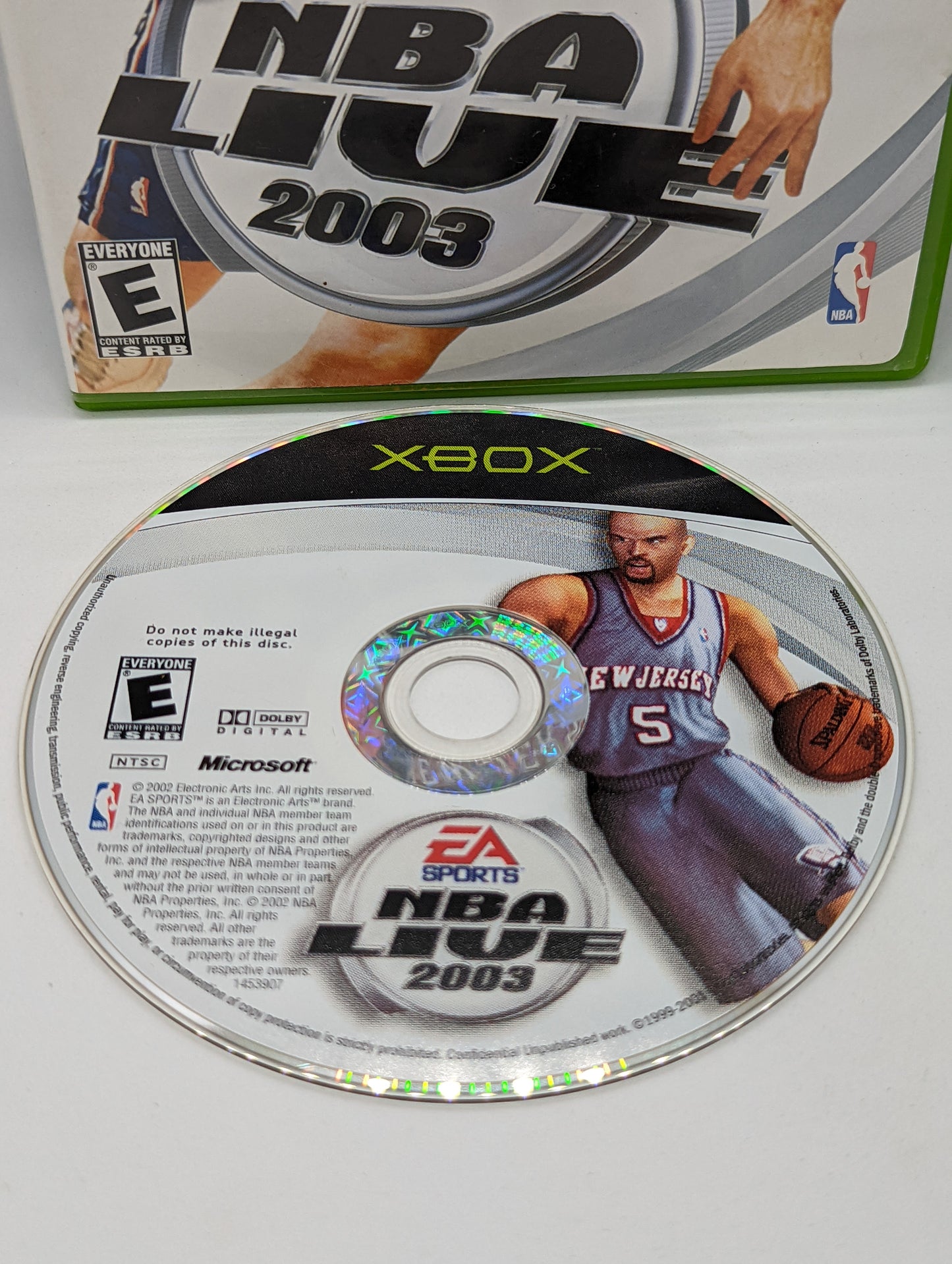 NBA Live 2003 (No Manual)