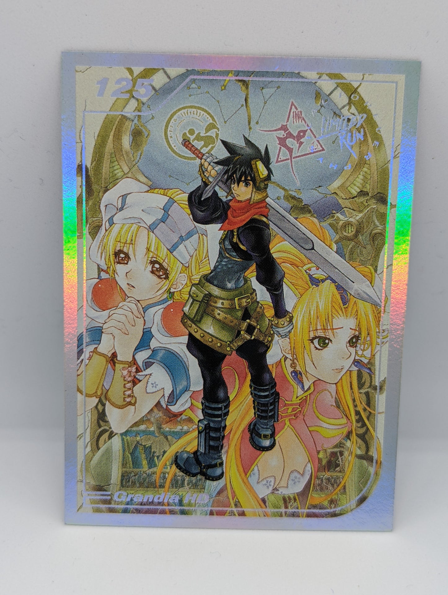 (S2.) 125 Grandia LRG Trading Card (Silver)