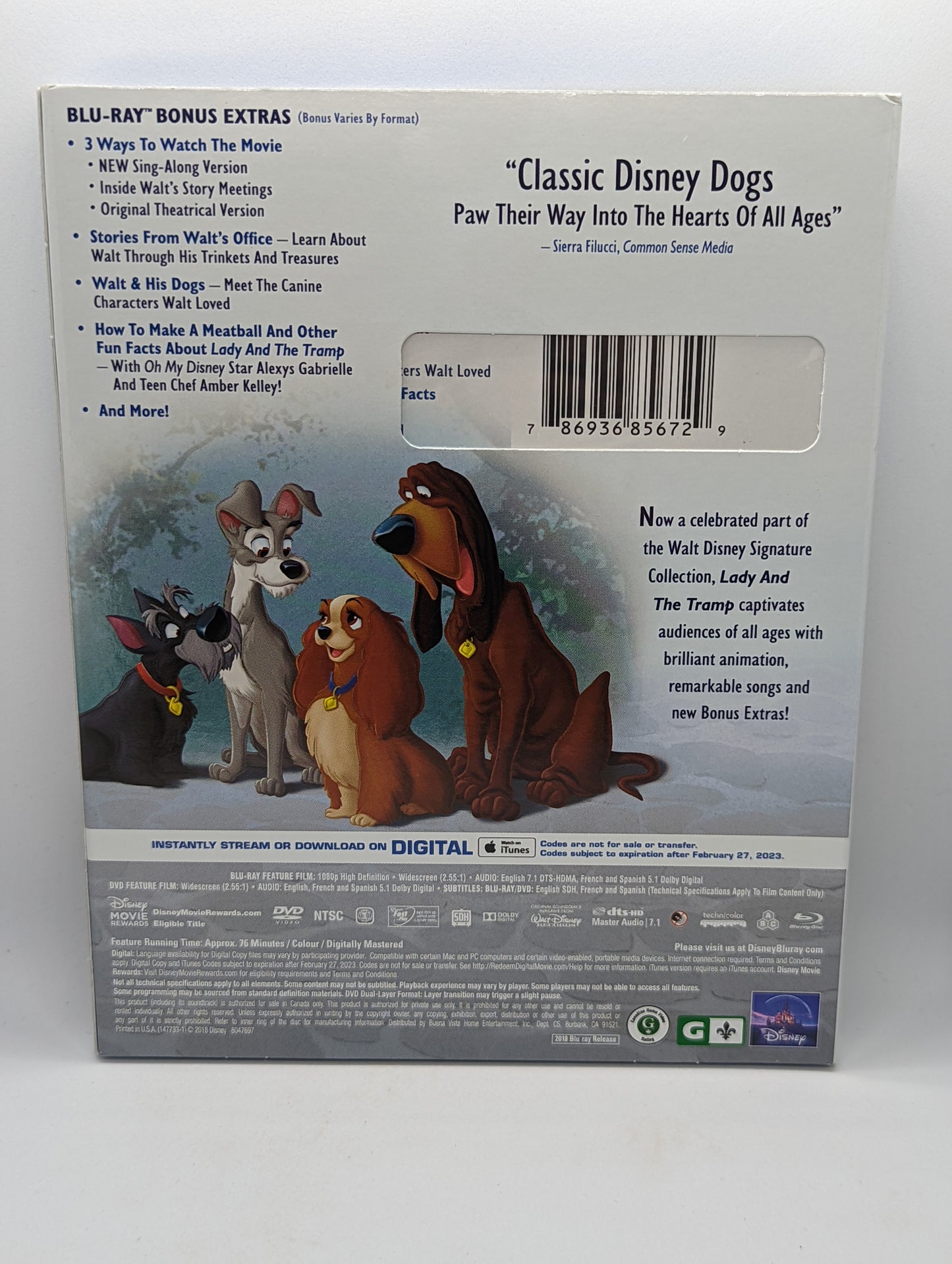 Disney's Lady And The Tramp Signature Edition (Sealed)