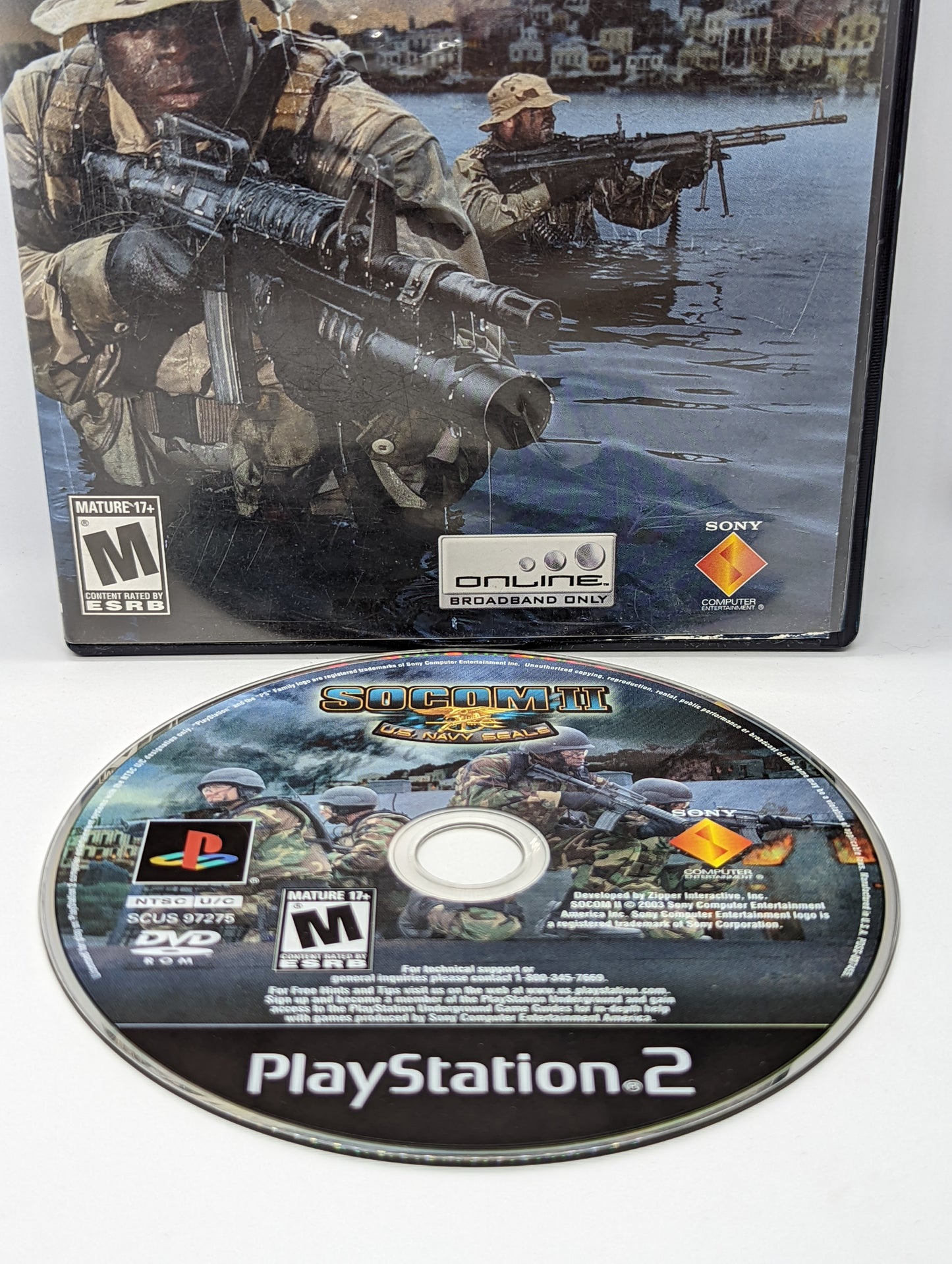 Socom 2 U.S. Navy Seals (No Manual)