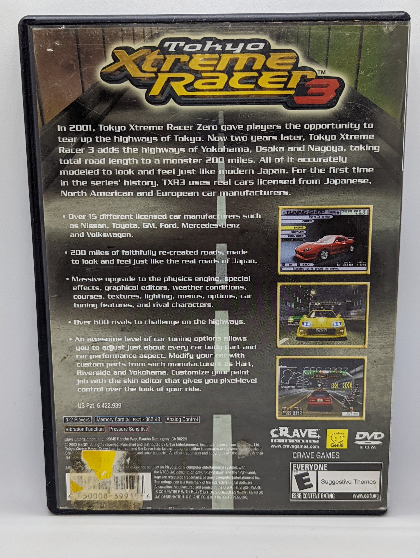 Tokyo Xtreme Racer 3 (No Manual)