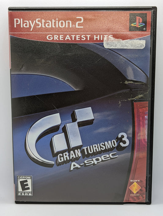 Gran Turismo 3 A-Spec Greatest Hits (No Manual)