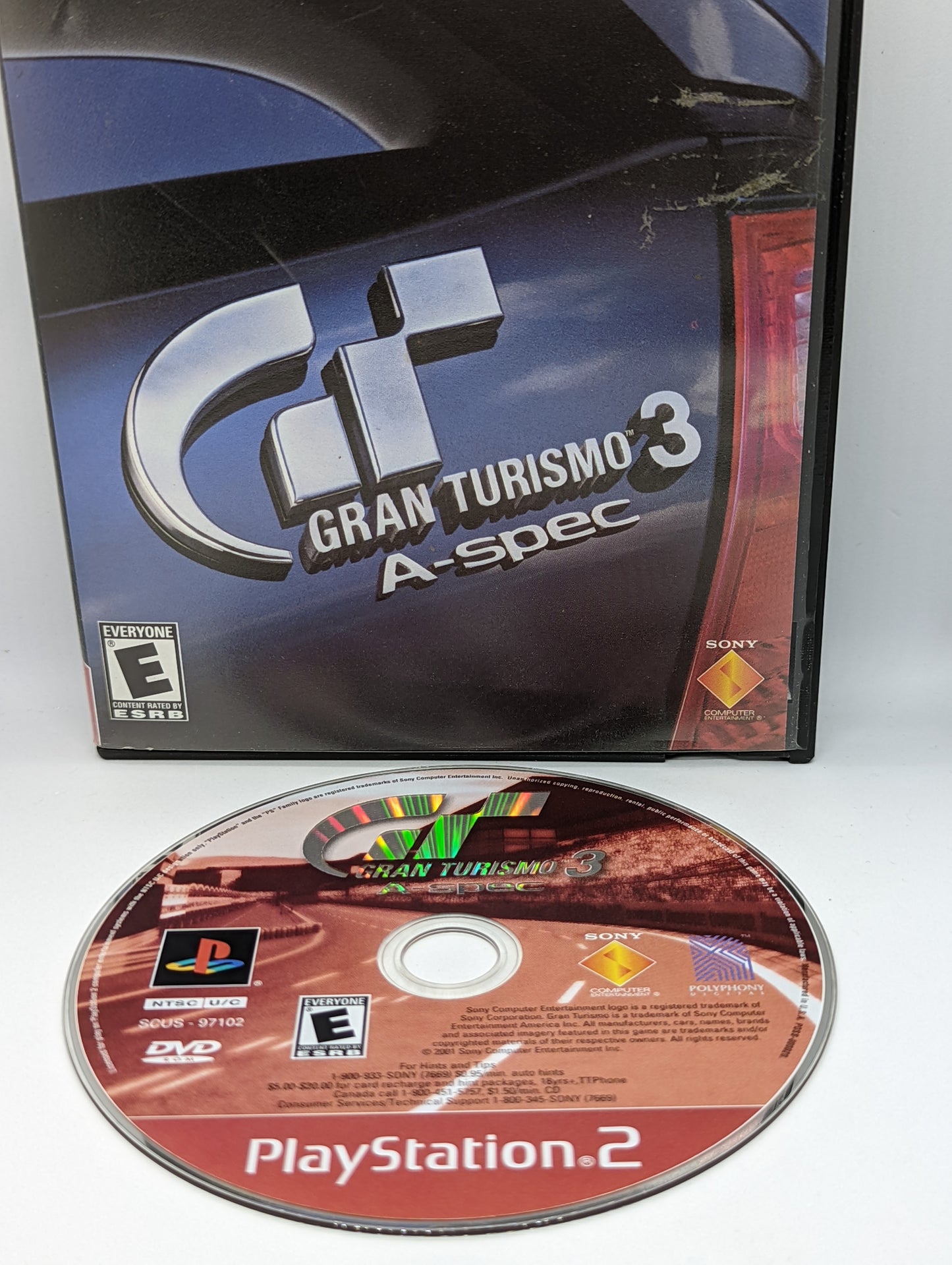 Gran Turismo 3 A-Spec Greatest Hits (No Manual)