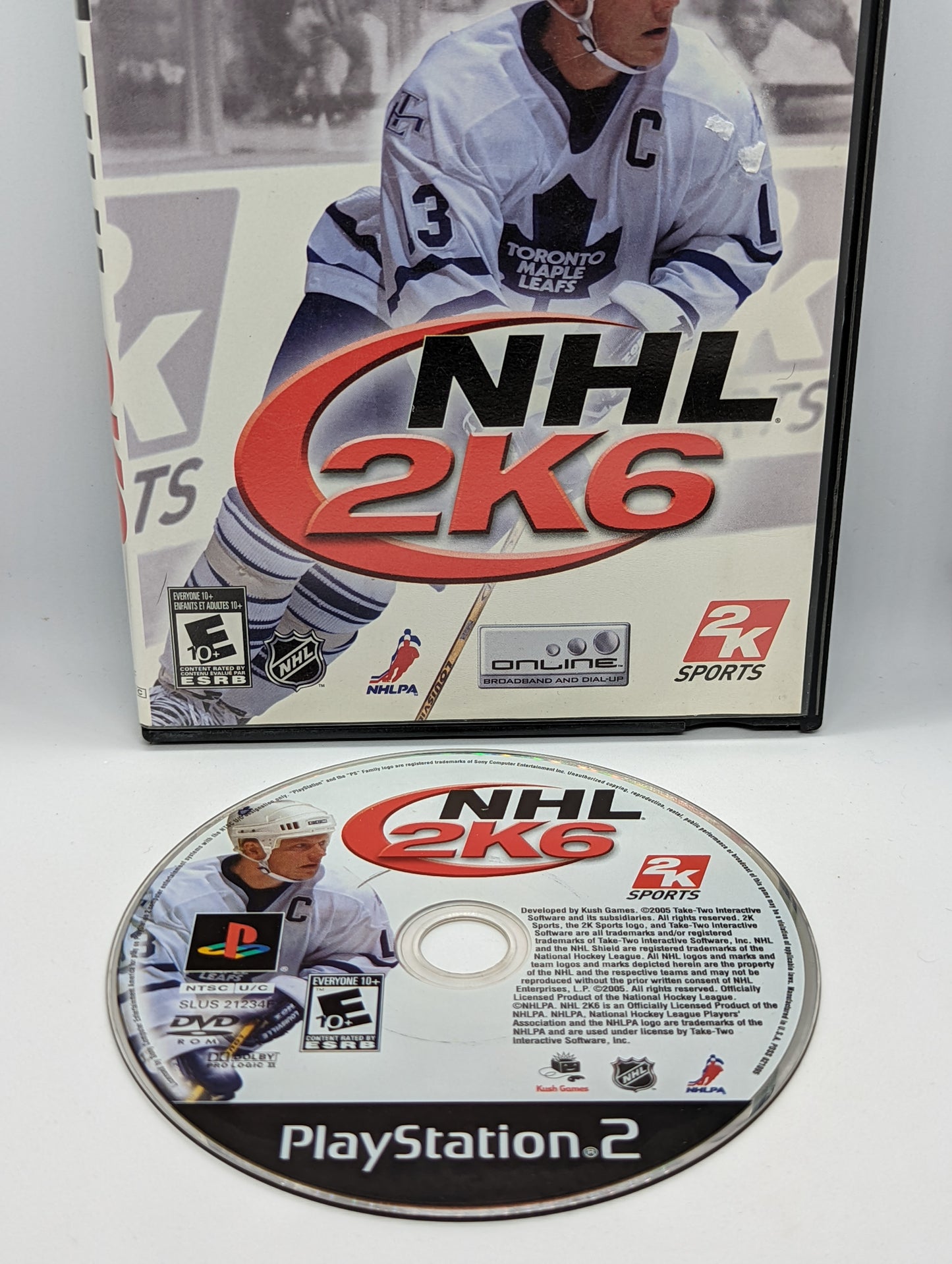 NHL 2K6- Leafs Cover (No Manual)