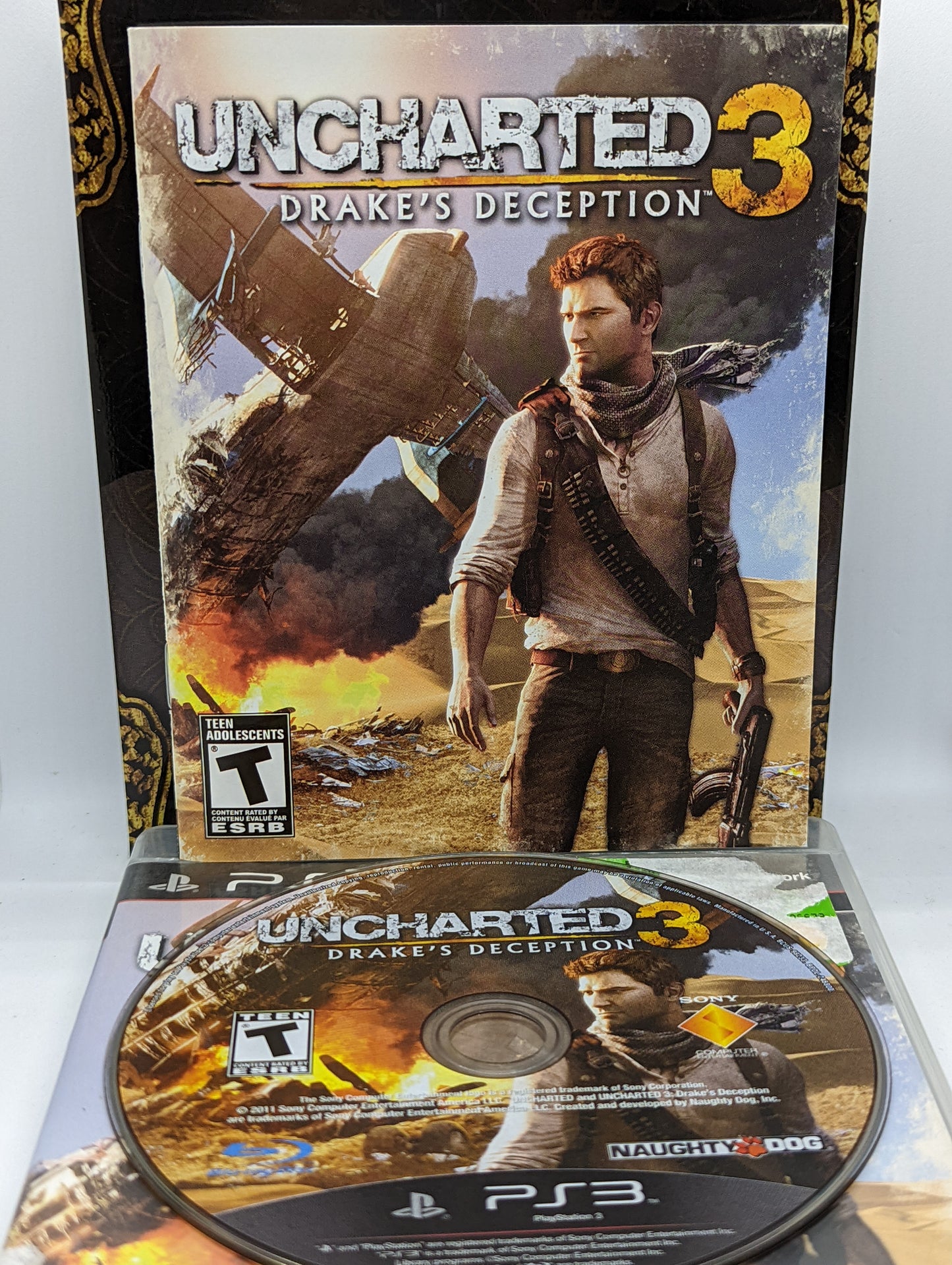 Uncharted 3 Drake's Deception Steelbook (No Slip Sleeve)