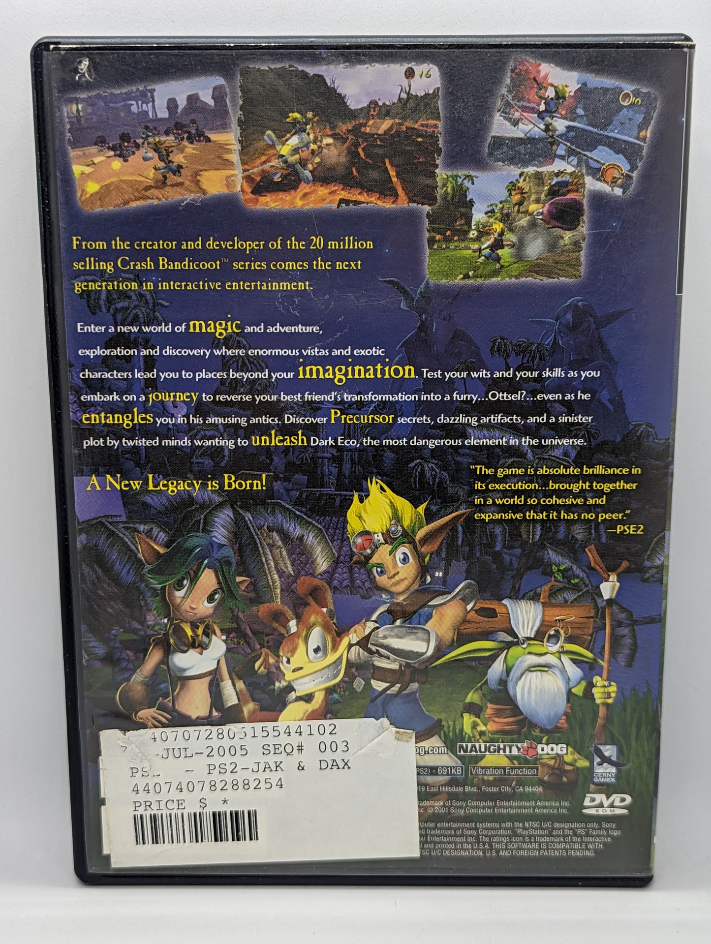 Jak & Daxter (No Manual)