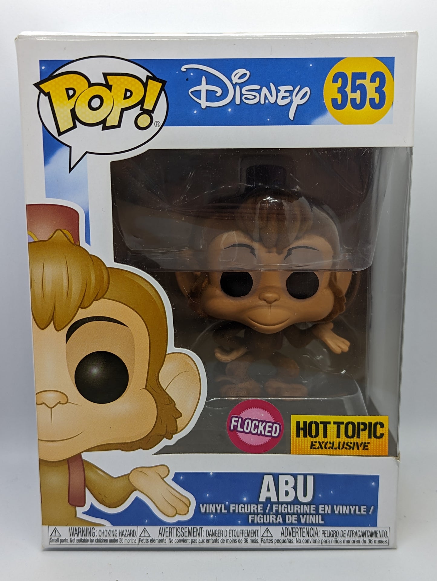 Funko Disney 353 Abu (Flocked Hot Topic Ex)