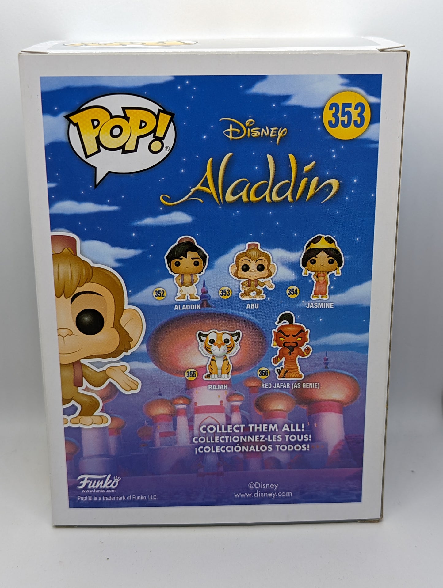 Funko Disney 353 Abu (Flocked Hot Topic Ex)