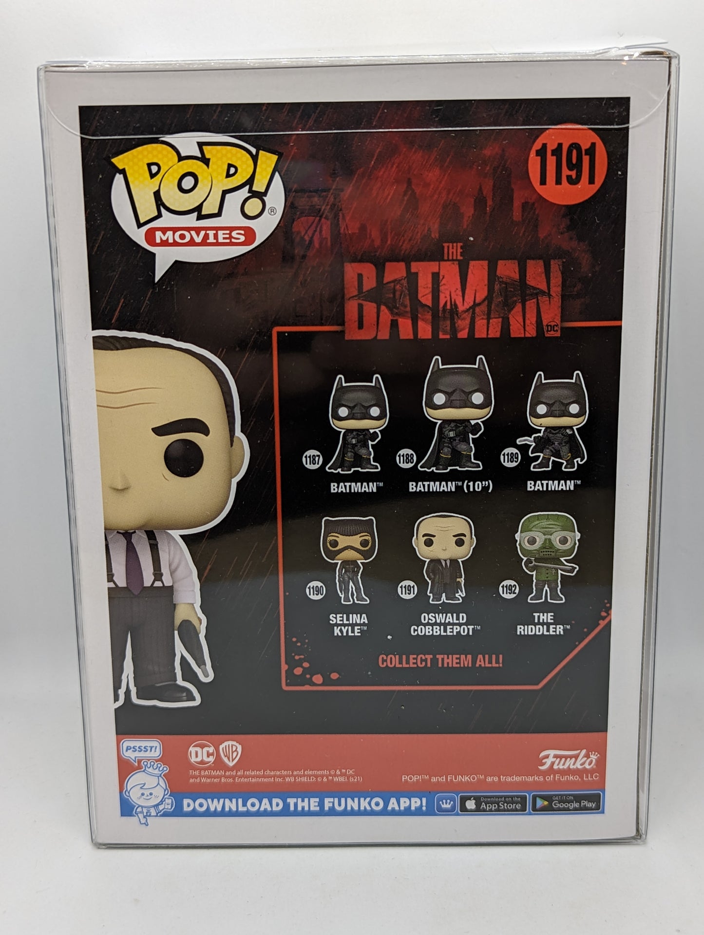 Funko Movies 1191 Oswald Cobblepot Chase