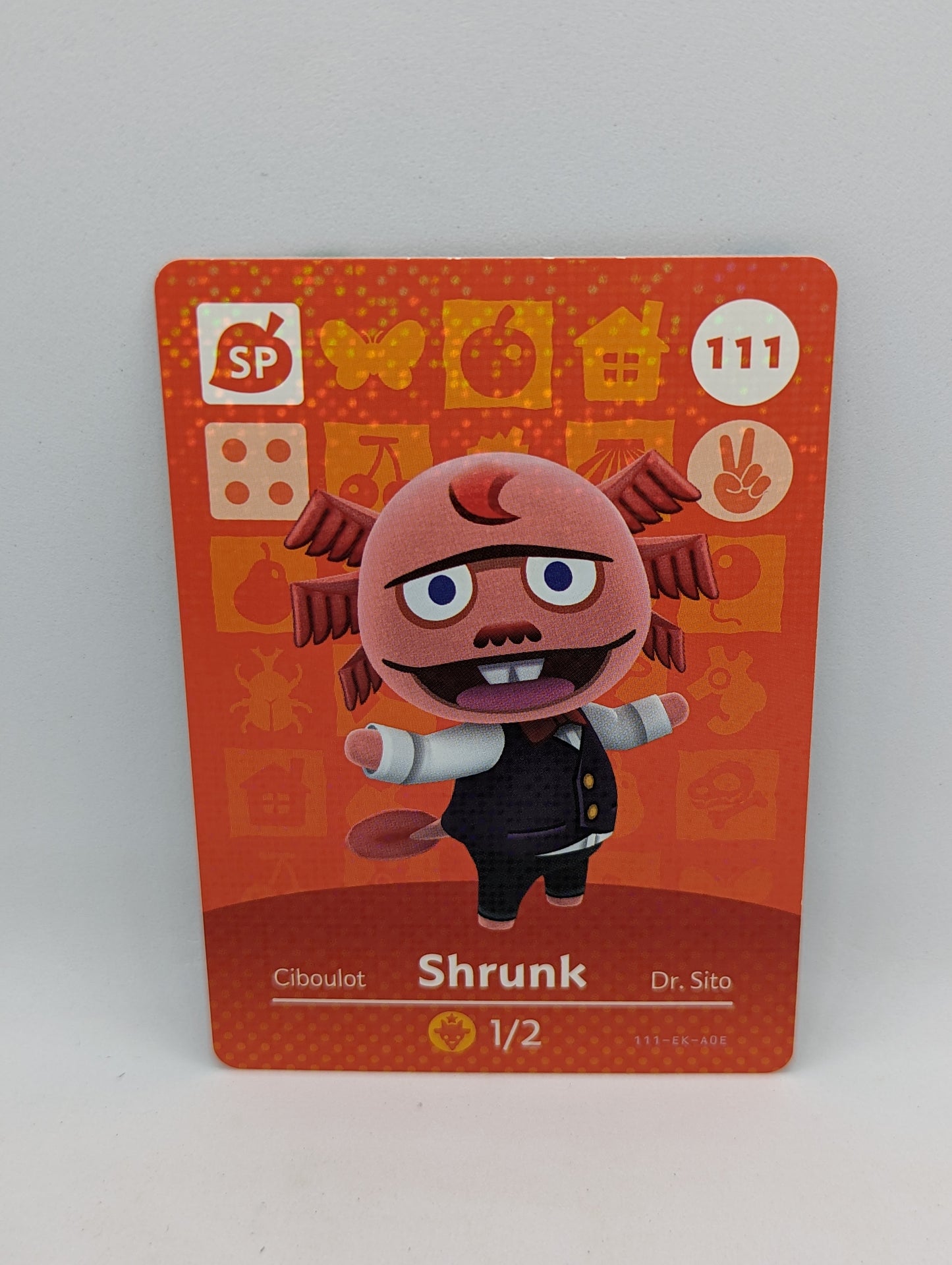 111 Shrunk Animal Crossing Amiibo Card Series 2