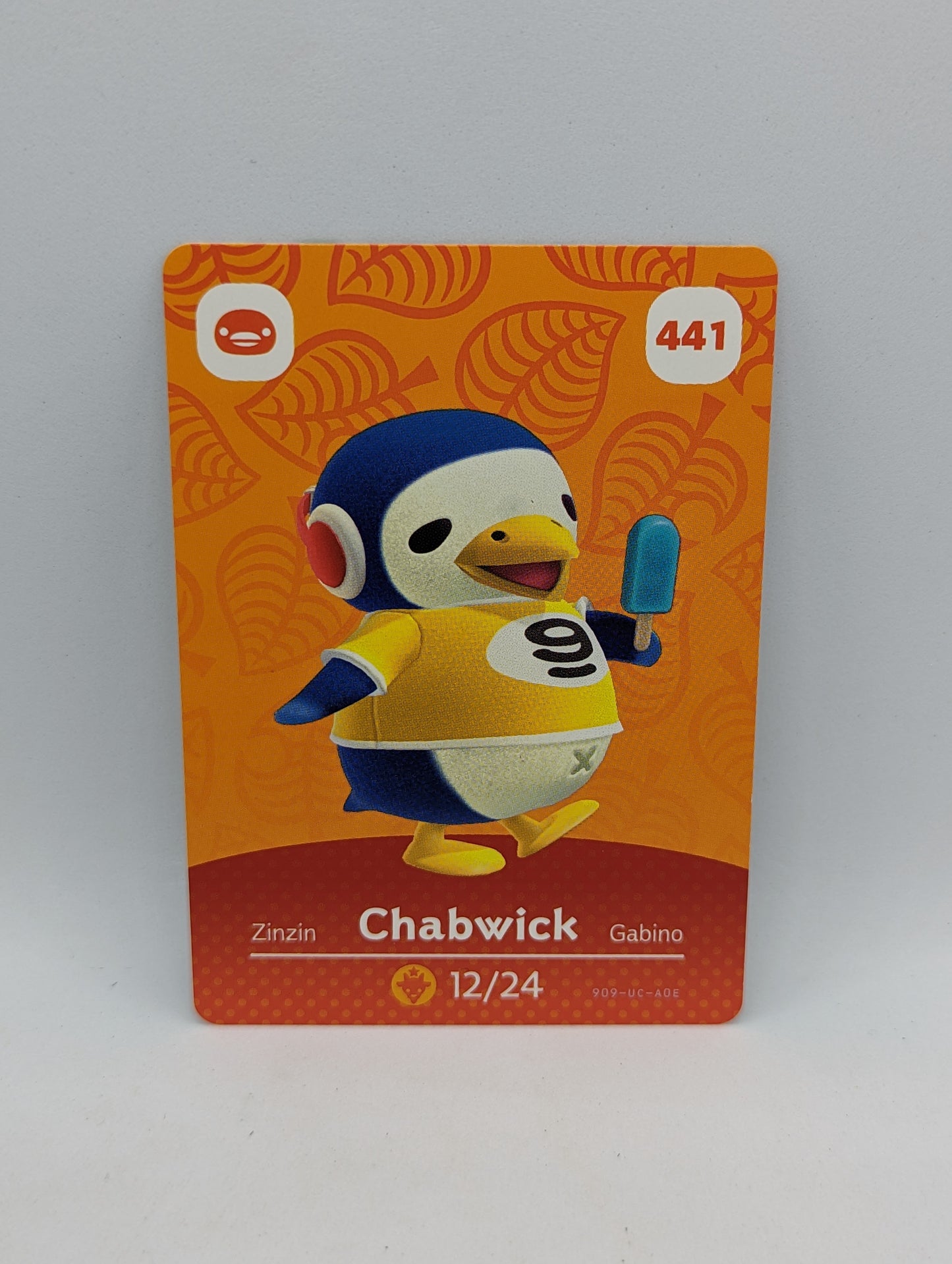 441 Chabwick Animal Crossing Amiibo Card Series 5