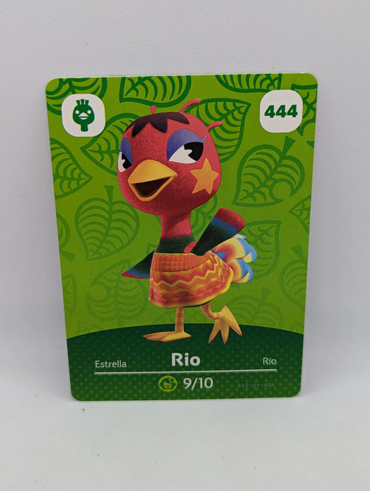 444 Rio Animal Crossing Amiibo Card Series 5