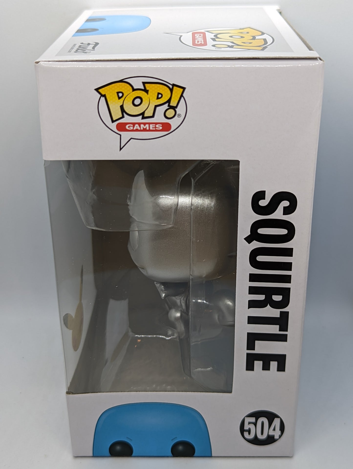 Funko Pokémon 504 Squirtle (Silver Metallic)