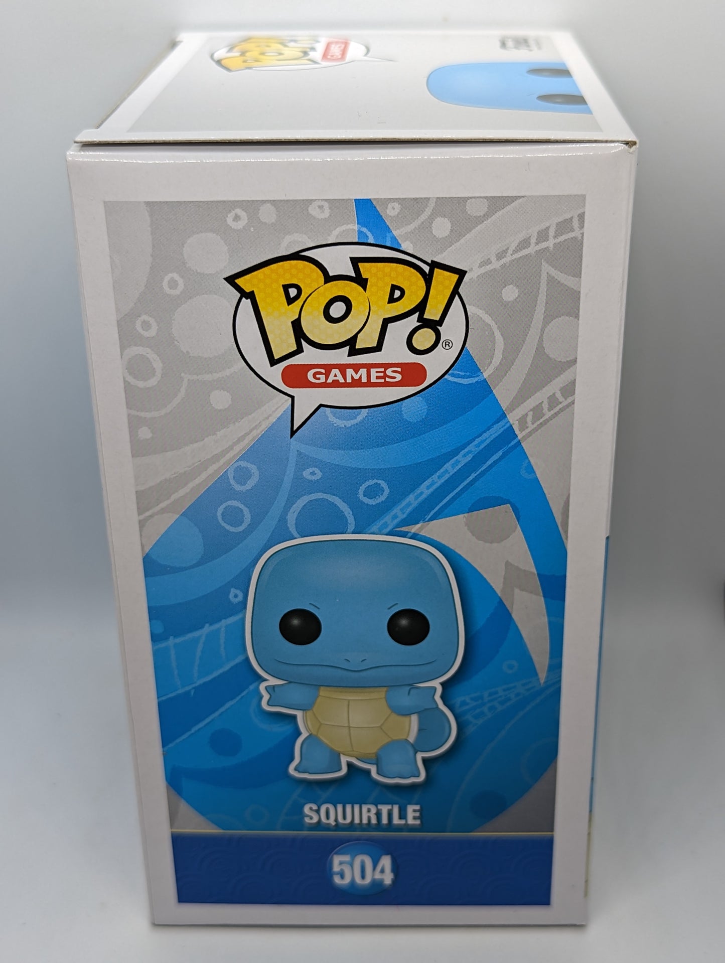 Funko Pokémon 504 Squirtle (Silver Metallic)