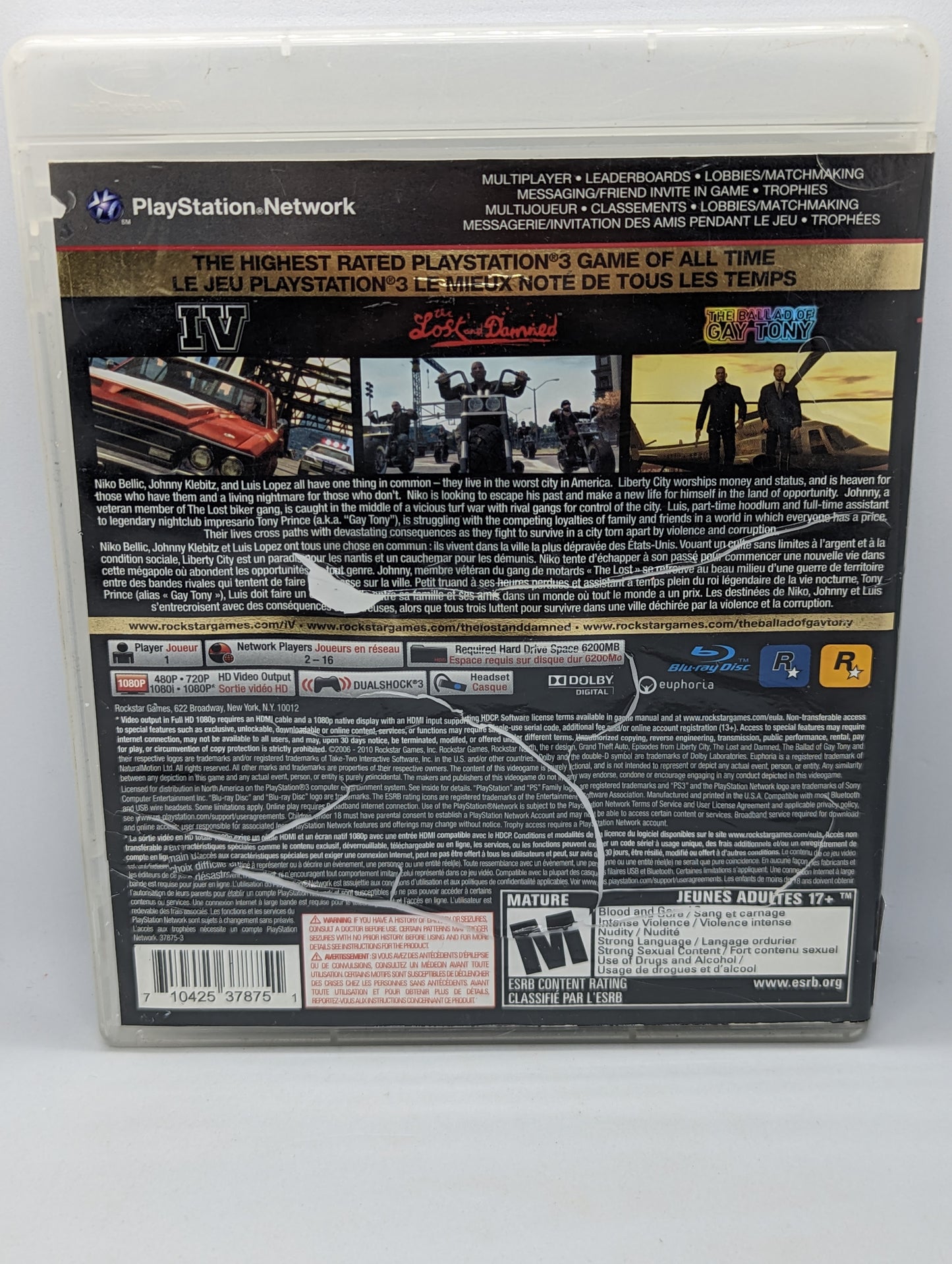 Grand Theft Auto IV Complete Edition* (Complete)