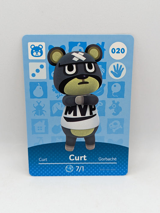 020 Curt Animal Crossing Amiibo Card Series 1