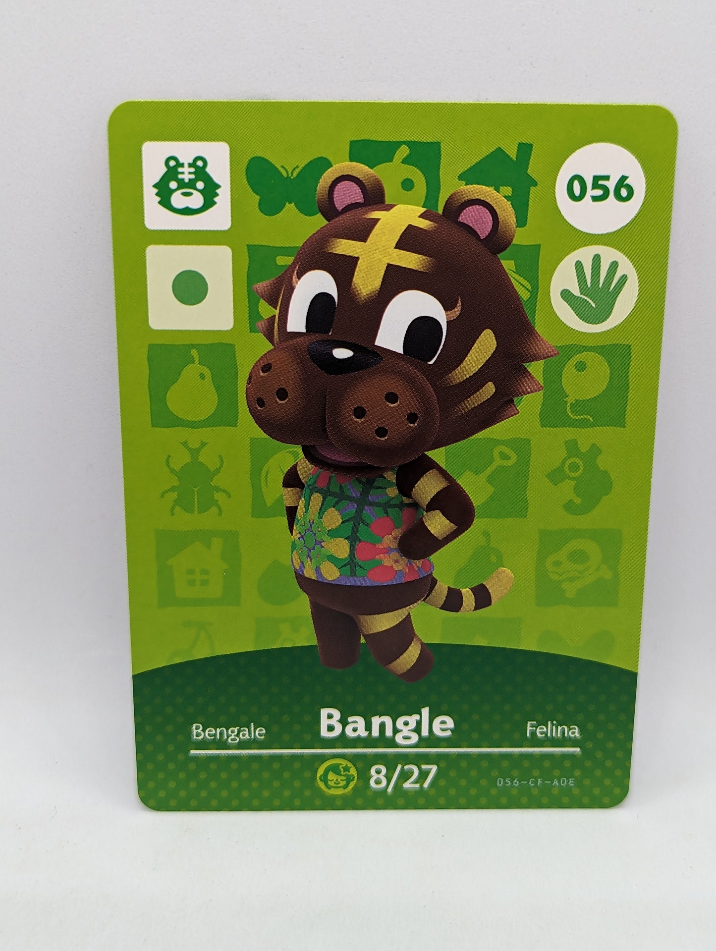 056 Bangle Animal Crossing Amiibo Card Series 1