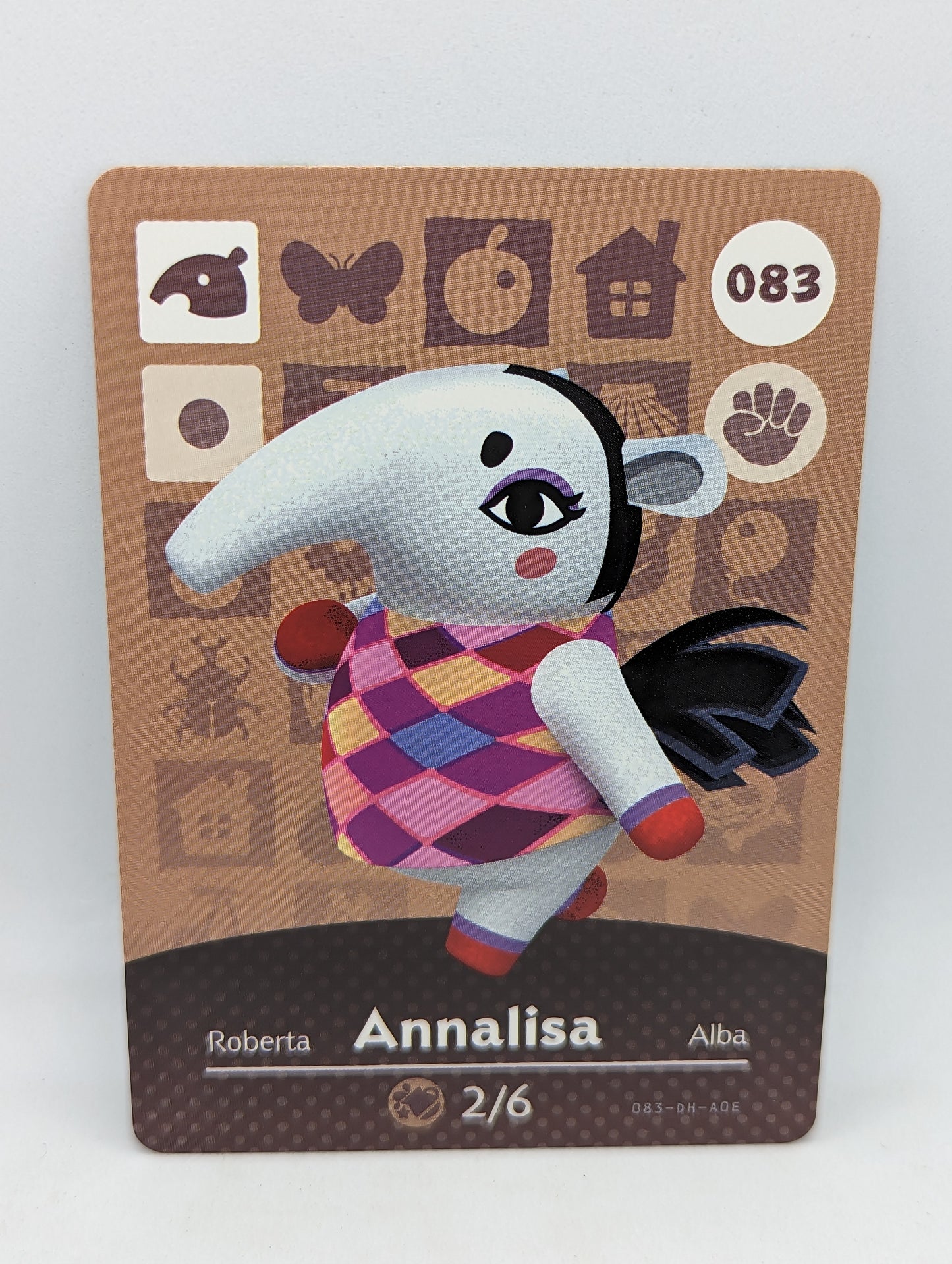 083 Annalisa Animal Crossing Amiibo Card Series 1