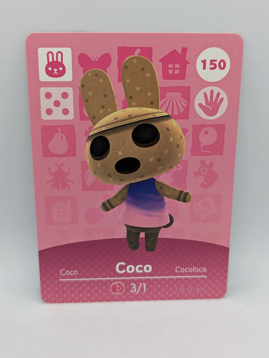 150 Coco Animal Crossing Amiibo Card Series 2