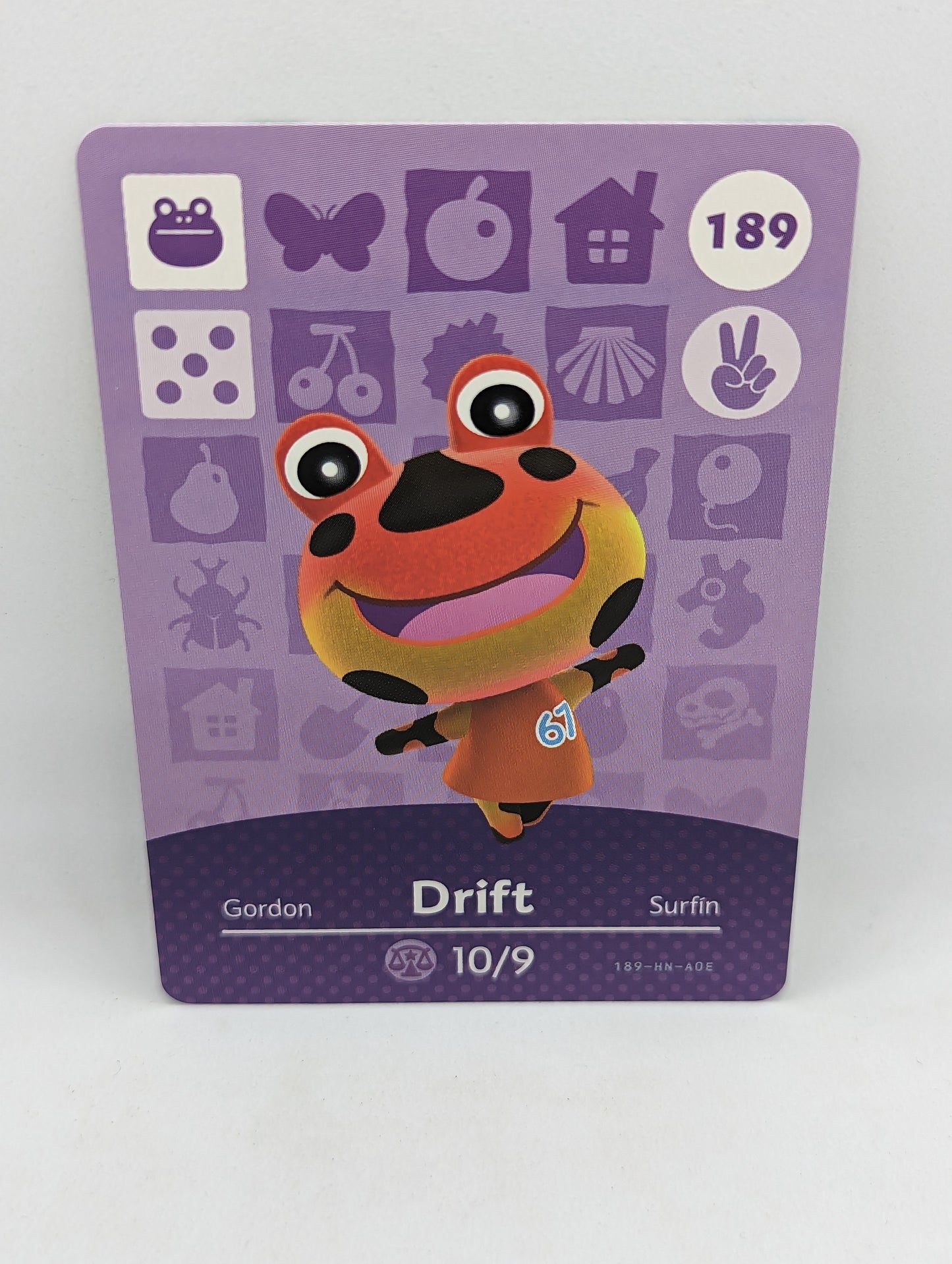 189 Drift Animal Crossing Amiibo Card Series 2