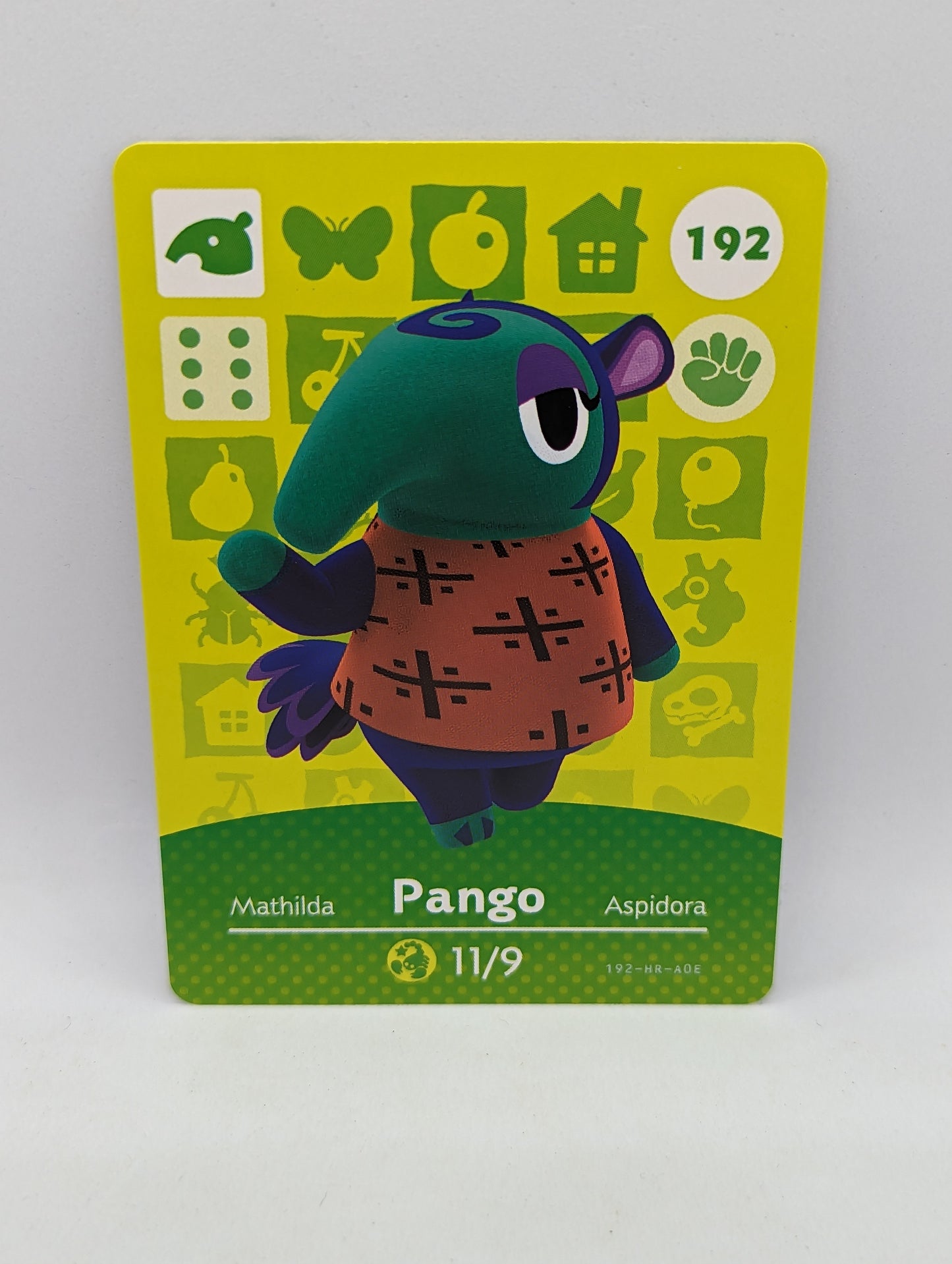 192 Pango Animal Crossing Amiibo Card Series 2