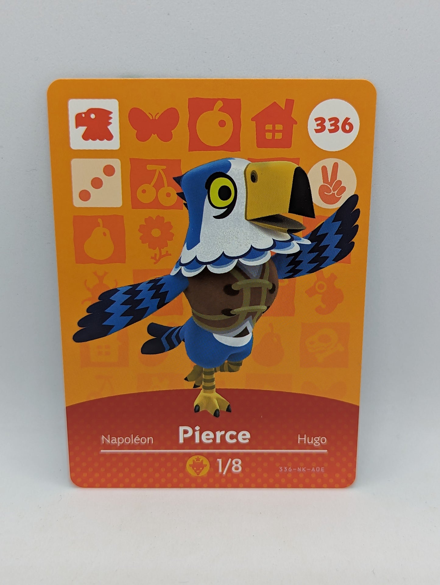 336 Pierce Animal Crossing Amiibo Card Series 4