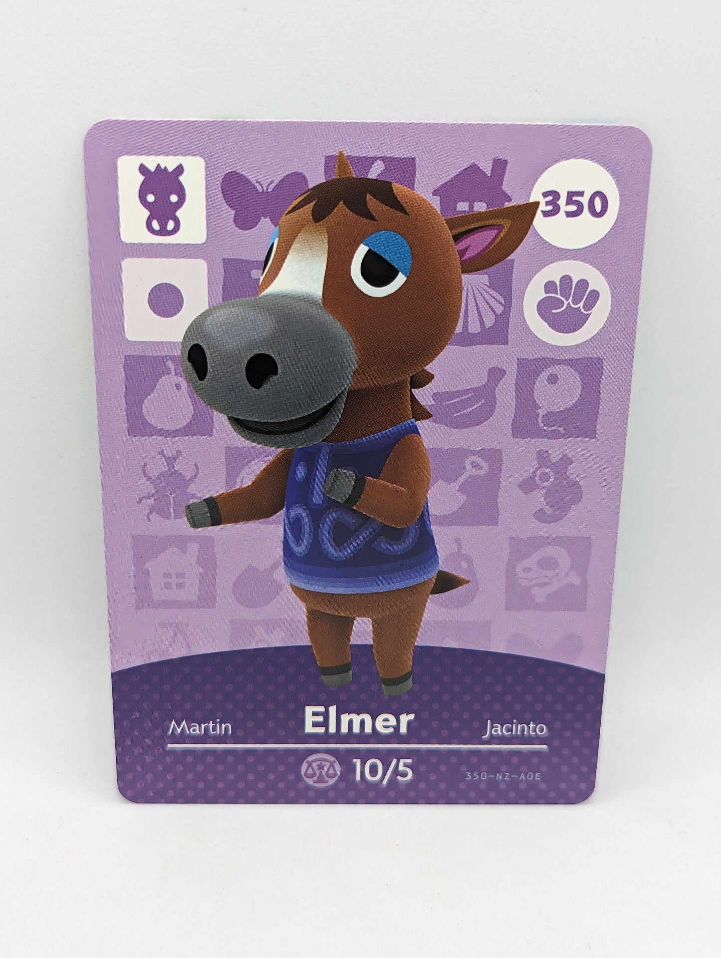 350 Elmer Animal Crossing Amiibo Card Series 4