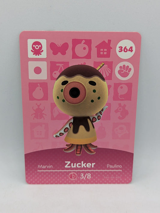 364 Zucker Animal Crossing Amiibo Card Series 4