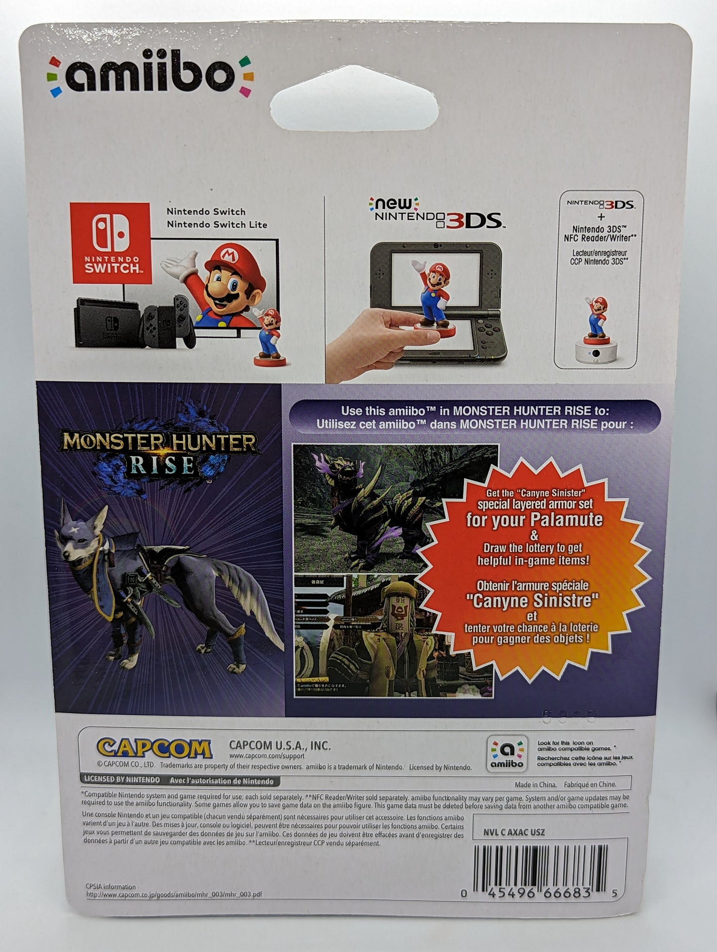 Amiibo Monster Hunter Rise - Palmute (Sealed)*