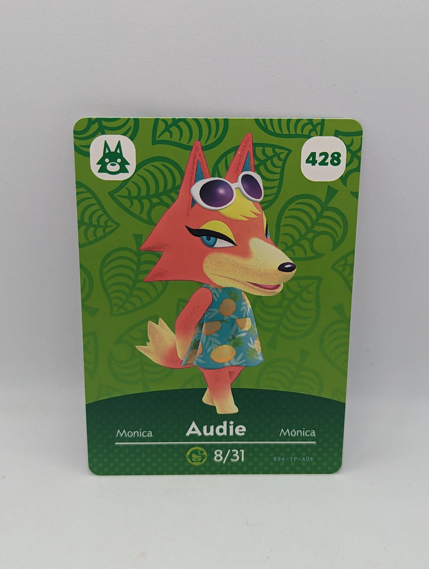 428 Audie Animal Crossing Amiibo Card Series 5