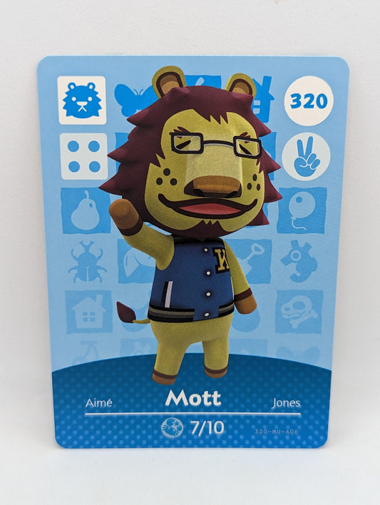 320 Mott Animal Crossing Amiibo Card Series 4