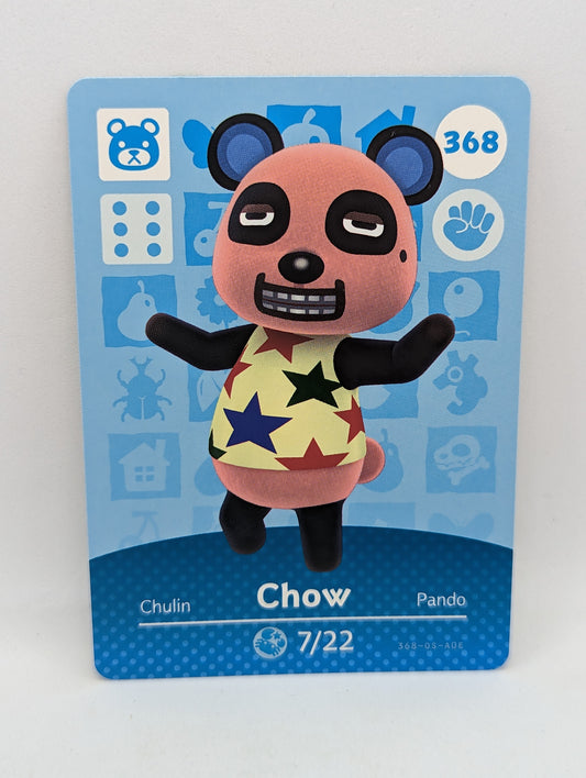 368 Chow Animal Crossing Amiibo Card Series 4