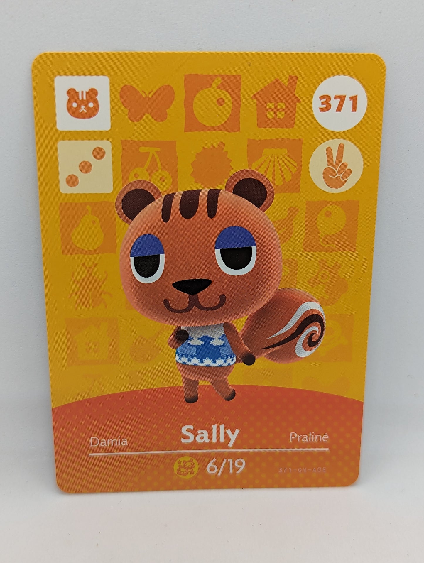 371 Sally Animal Crossing Amiibo Card Series 4