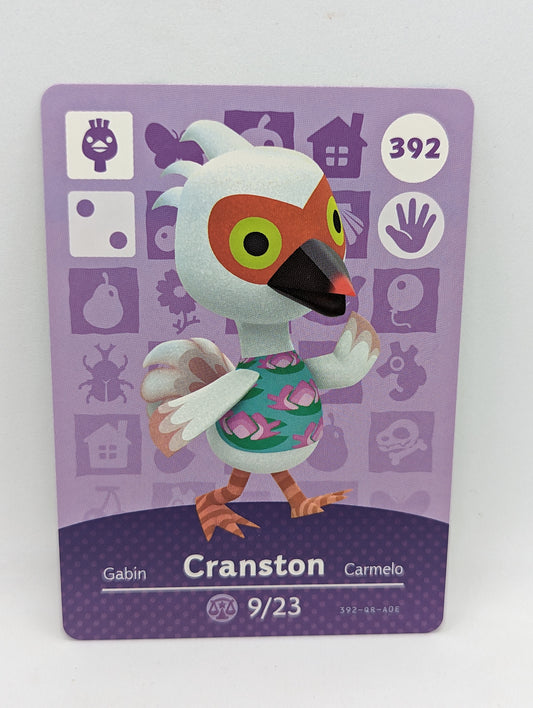 392 Cranston Animal Crossing Amiibo Card Series 4