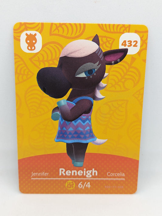 432 Reneigh Animal Crossing Amiibo Card Series 5