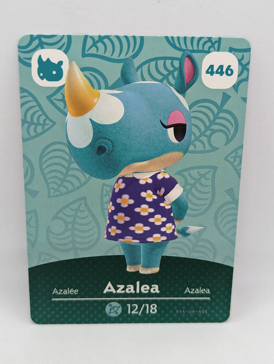 446 Azalea Animal Crossing Amiibo Card Series 5