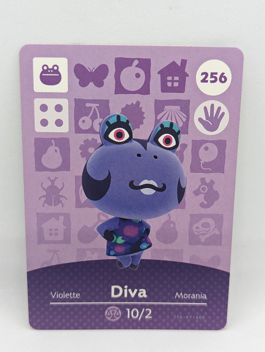 256 Diva Animal Crossing Amiibo Card Series 3